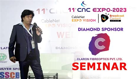 cnc expo  claron fiber optics seminar cablenetexpovision