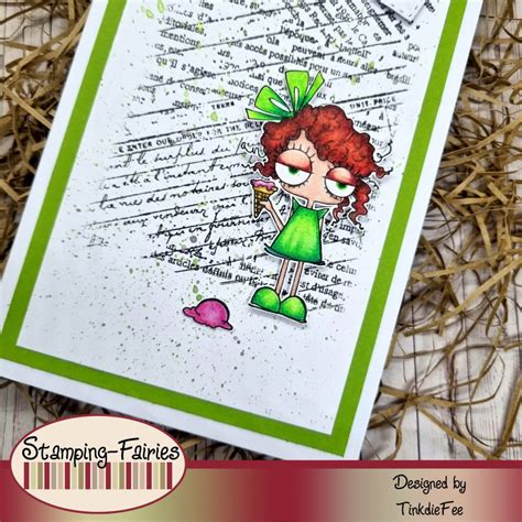 Just One Scoop Stamping Fairies Der Blog