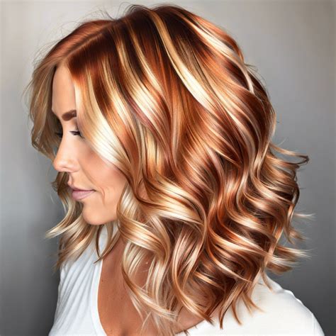Stunning Copper And Blonde Hair Ideas For A Fresh Look Burst Of Style