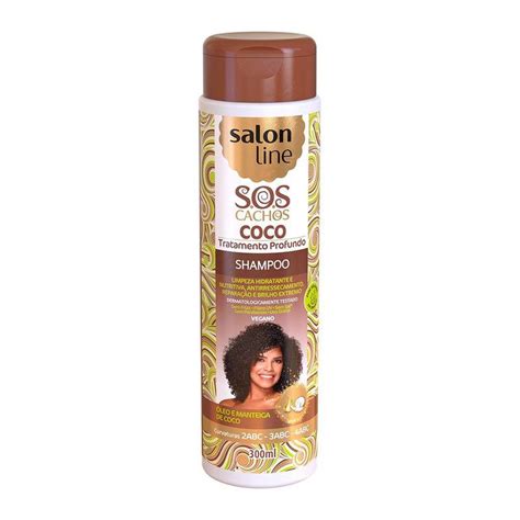 Shampoo De Coco Salon Line - Shampoo Salon Line Coco Tratamento Profundo 300ml - Shampoo - Magazine ...