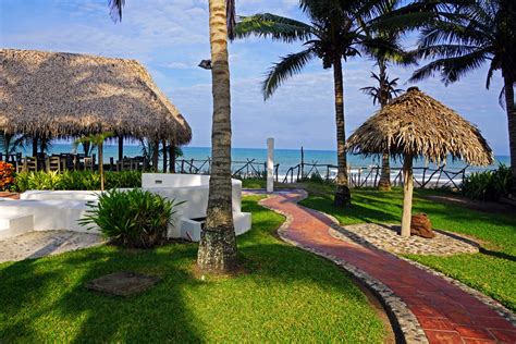 Cancun Quintana Roo, Mexico, Sky, Resorts, Beach, Palms, Sunlounger, HD