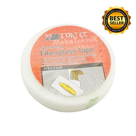 FORTEC KASA LEM GYPSUM 3 CM LAKBAN GYPSUM FIBERGLASS TAPE LAKBAN