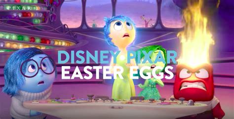 Disney Pixar Shares Hidden Easter Eggs and Secrets From Several Films