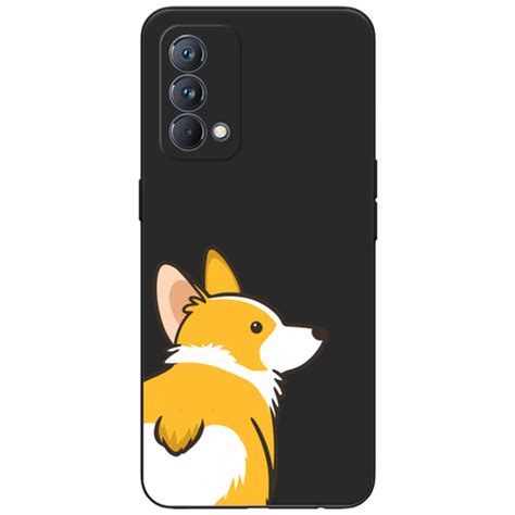 Черный матовый чехол на Realme GT Master Edition / Реалми GT Мастер ...