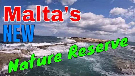 Qawra Point New Nature Reserve In Malta YouTube