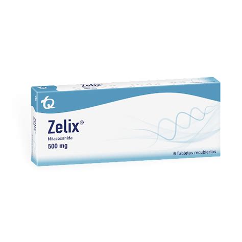 Zelix Nitazoxanida Mg Tecnoquimicas Caja X Tabletas