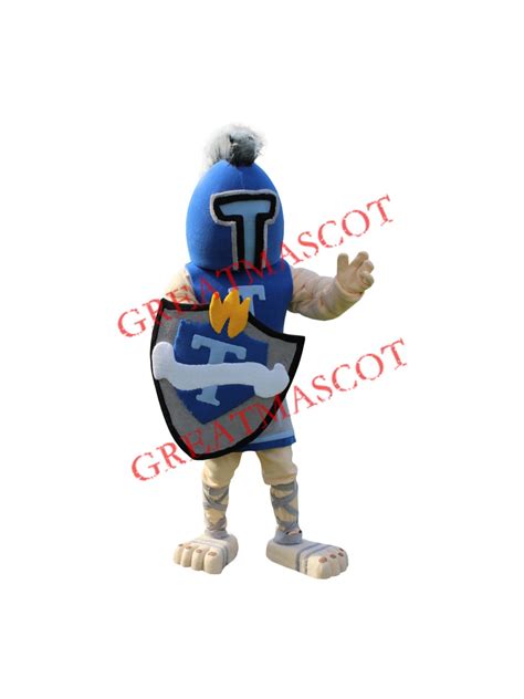 Power Lightweight Warrior Mascot Costume