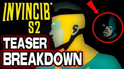 Invincible Season 2 Teaser Breakdown Youtube