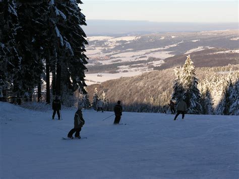 Skipiste Panorama Wasserkuppe Rh Nf Hrer De