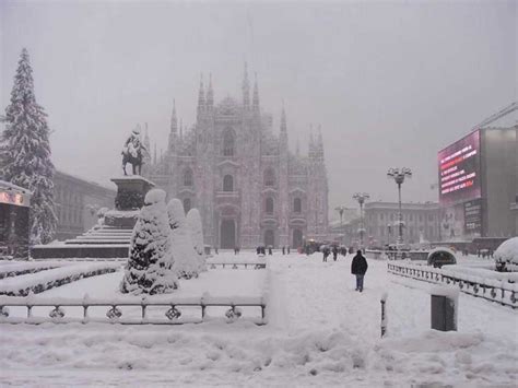 Neve Copiosa Arriva Anche In Pianura Dall Immacolata Molti Paesi Sono