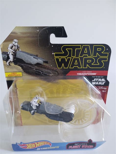 NEW HOT WHEELS Star Wars FIRST ORDER TREADSPEEDER Rise Of Skywalker EBay