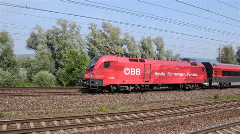 Img Bb Schiebt Einen Railjet Richtung Wien Flickr