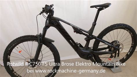 Rotwild R C 750 FS Ultra Brose DRIVE S MAG Intube 750WH SHIMANO XTR