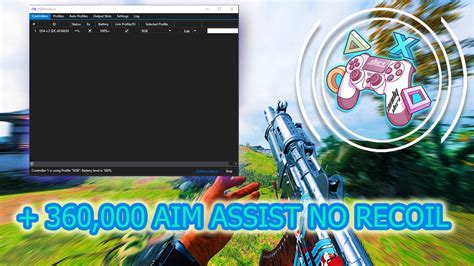 DS4 WINDOWS AIM ASSIST AIMBOT LEGAL BEST SETTINGS NO RECOIL