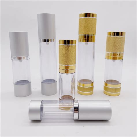 Luxury Cosmetic Skincare Packaging Bottle Ml Frosted Serum Airless