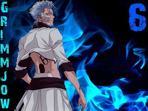 Grimmjow Bleach Six Blue HD Wallpaper Peakpx