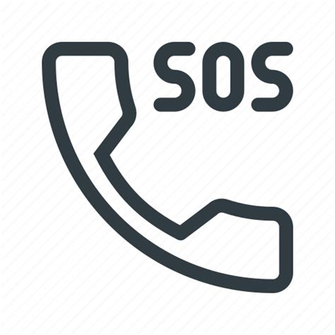 Call Emergency Help Phone Sos Icon Download On Iconfinder