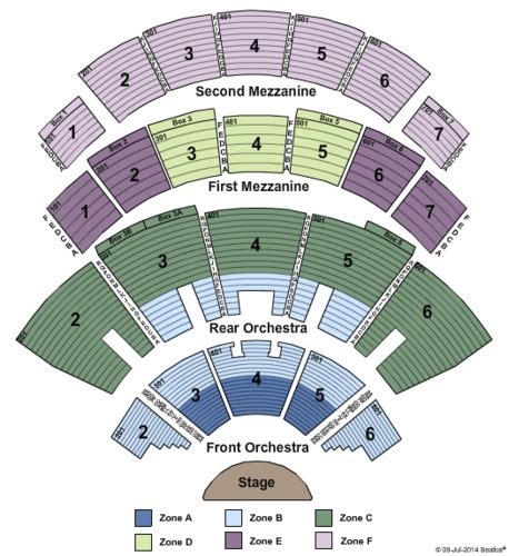 Caesars Palace Colosseum Interactive Seating Chart | Review Home Decor