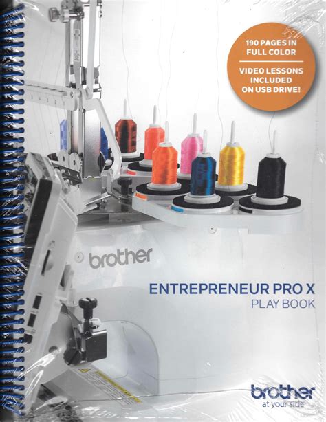 Brother The Entrepreneur Pro X Pr1055x Playbook Saprbook 012502662211