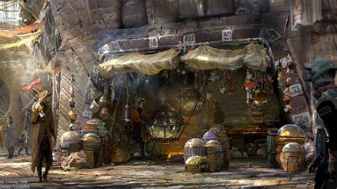 New Star Wars Galaxy's Edge Concept Art Revealed