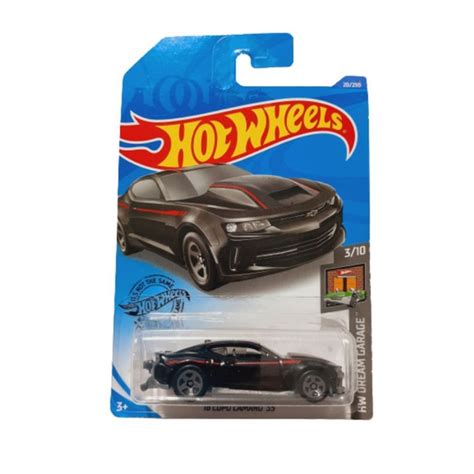 Carrinho Hot Wheels Copo Camaro Ss Preto Shopee Brasil