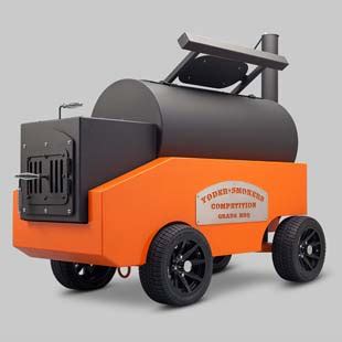 The Cimarron Competition Offset Smoker Yoder Smokers