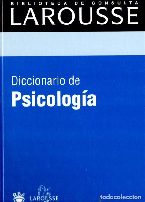 Diccionario de psicología larousse 2003 Vendido en Venta Directa