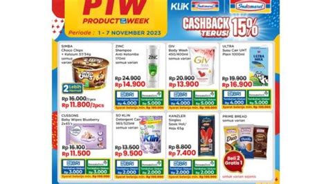 Katalog Promo Kjsm Indomaret November Ada Cashback Ovo Gopay