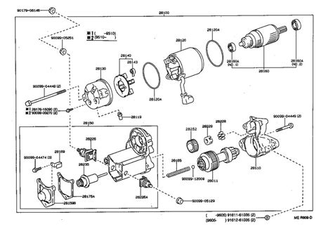 Lexus Rx Armature Assembly Starter Genuine