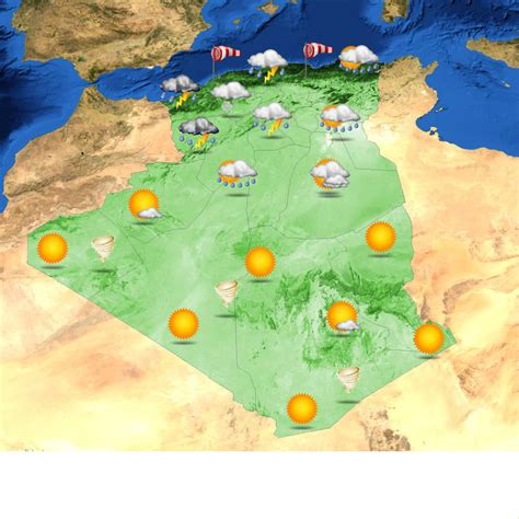 الديوان الوطني للأرصاد الجوية إضطرابات جوية و تساقط للثلوج في المناطق