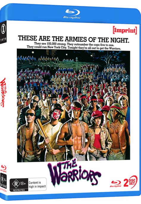 The Warriors 1979 Imprint Standard Edition Via Vision Entertainment