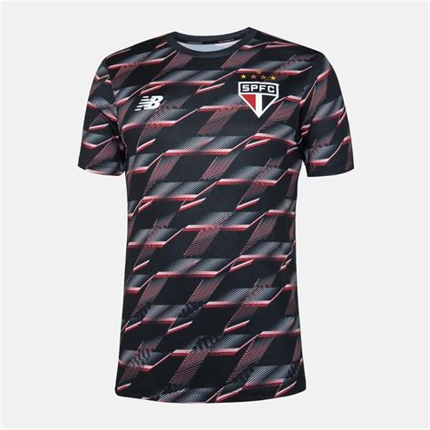 Camisa Pr Jogo Spfc Masculina Centauro