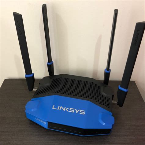 Linksys Wrt Ac Ac Dual Band Wi Fi Router High Gain Antennas