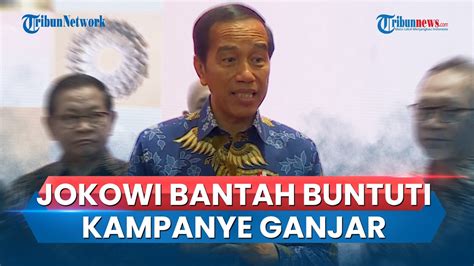 Presiden Jokowi Tegas Bantah Buntuti Kampanye Ganjar Kunjungan Kerja