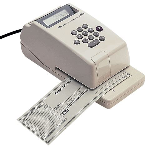 Electronic Check Writer From Sportys Pilot Shop