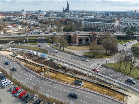 Aktuell laufen Vorarbeiten für den Blaubeurer Tor Tunnel auf