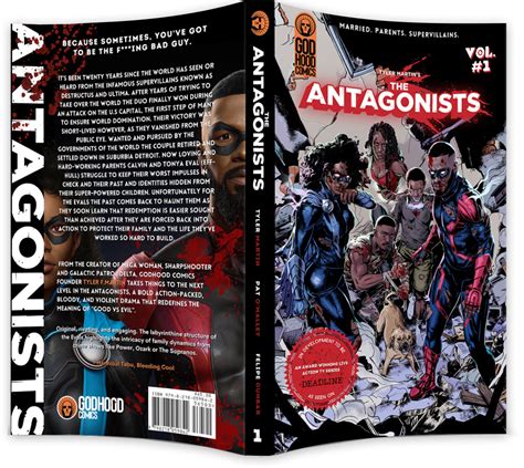 The Antagonists Volume 1 Trade Paperback PREORDER Godhood Comics