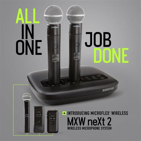 Shure MXW NeXt 2 Wireless Microphone System Electronics Engineering