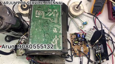 Lg Inverter Ac Pcb Ch Or Times Light Blinking Problem Youtube