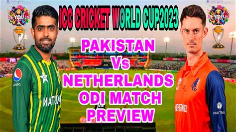 Icc Cricket World Cup 2023 Pak Vs Ned Odi Match Prediction Tamil Youtube