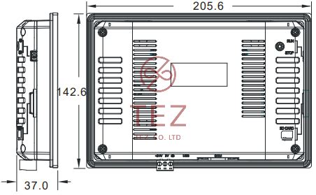 Màn Hình Cảm Ứng Delta HMI TP70P Tezvn