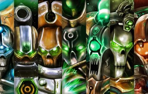 Wallpaper Warhammer 40 000 Necrons Lord Necron For Mobile And Desktop