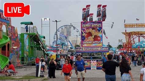 Live Buc Days Carnival Opening Night In Corpus Christi Texas