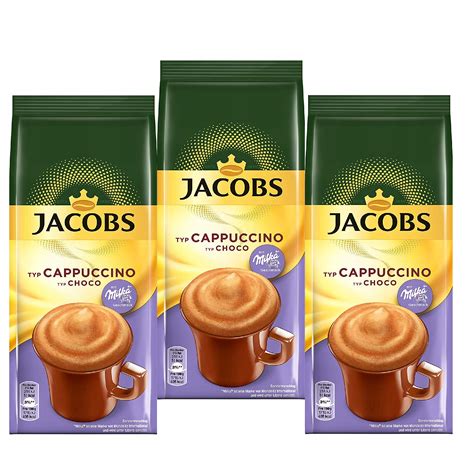 JACOBS MILKA CAPPUCCINO CHOCO CZEKOLADOWE 3x500g 11608403095 Allegro Pl