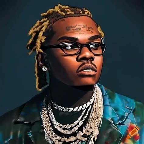 Image of gunna, a popular rapper on Craiyon