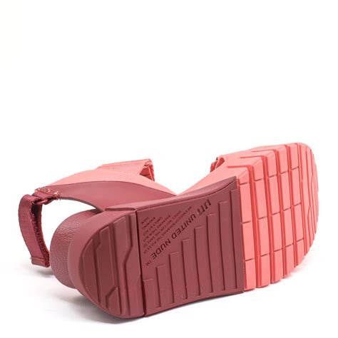 United Nude Delta Run Damen Plateau Sandalen Rosa Bei Mbaetz