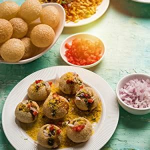 Prizex Ready To Fry Dry Golgappa Pani Puri Papad 900gm Amazon In