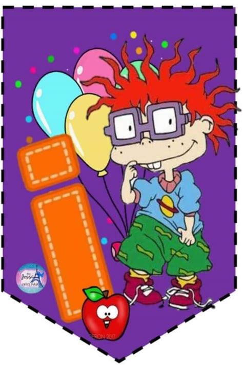 Banderín Bienvenidos Rugrats