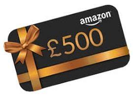 WIN A 500 AMAZON GIFT CARD UK Free Competitions