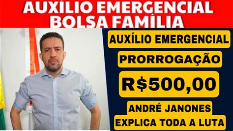 ATENÇÃO André Janones fala do novo Auxílio Emergencial e fala do seu